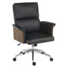 Teknik Elegance Medium Black Leather Chair