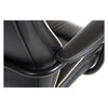 Detail of the backrest and arm on the Teknik 6925BLK - Goliath Duo Heavy Duty Executive Black Leather Chair