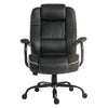 Front image of the Teknik 6925BLK - Goliath Duo Heavy Duty Executive Black Leather Chair
