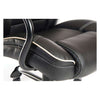 Detail image of the seat on the Teknik 6925BLK - Goliath Duo Heavy Duty Executive Black Leather Chair