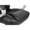 Detail image of the seat on the Teknik 6905 - Lumbar Massage Executive Chair