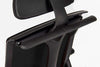 Rear detail image of the coat hanger on the back of the Teknik 6964 - Rapport Luxury Mesh Executive Office Chair