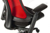 Detail image of the back on the Teknik 6964 - Rapport Luxury Mesh Executive Office Chair in Red Mesh