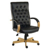 Teknik 6928 - Warwick Executive Leather Chair in Noir
